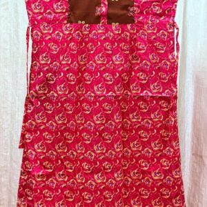 3xl size zip frock model 18