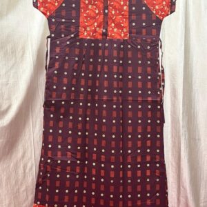 3xl size zip frock model 29