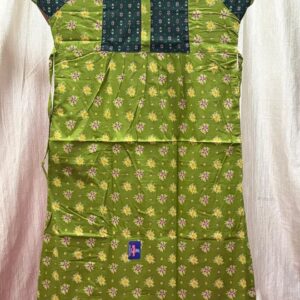 3xl size zip frock model 25