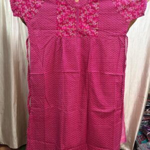4xl size zip frock model 6