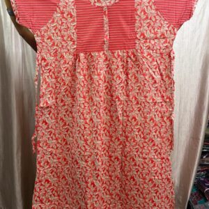 4xl size zip frock model 3