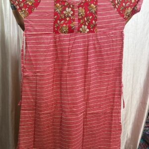 4xl size zip frock model 1