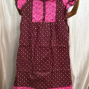 xxl size zip frock model 5