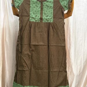 xxl size zip frock model 4