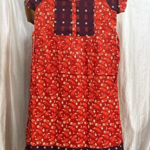 xxl size zip frock model 1