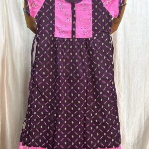 xxl size zip frock model 1