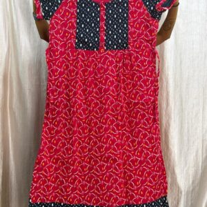 xxl size zip frock model 2