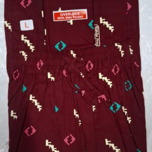 L size elastic model nighty 19