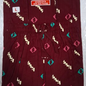 L size elastic model nighty 11